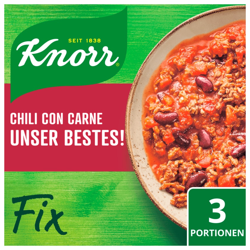 Knorr Fix Chili con Carne Unser Bestes 3 Portionen
